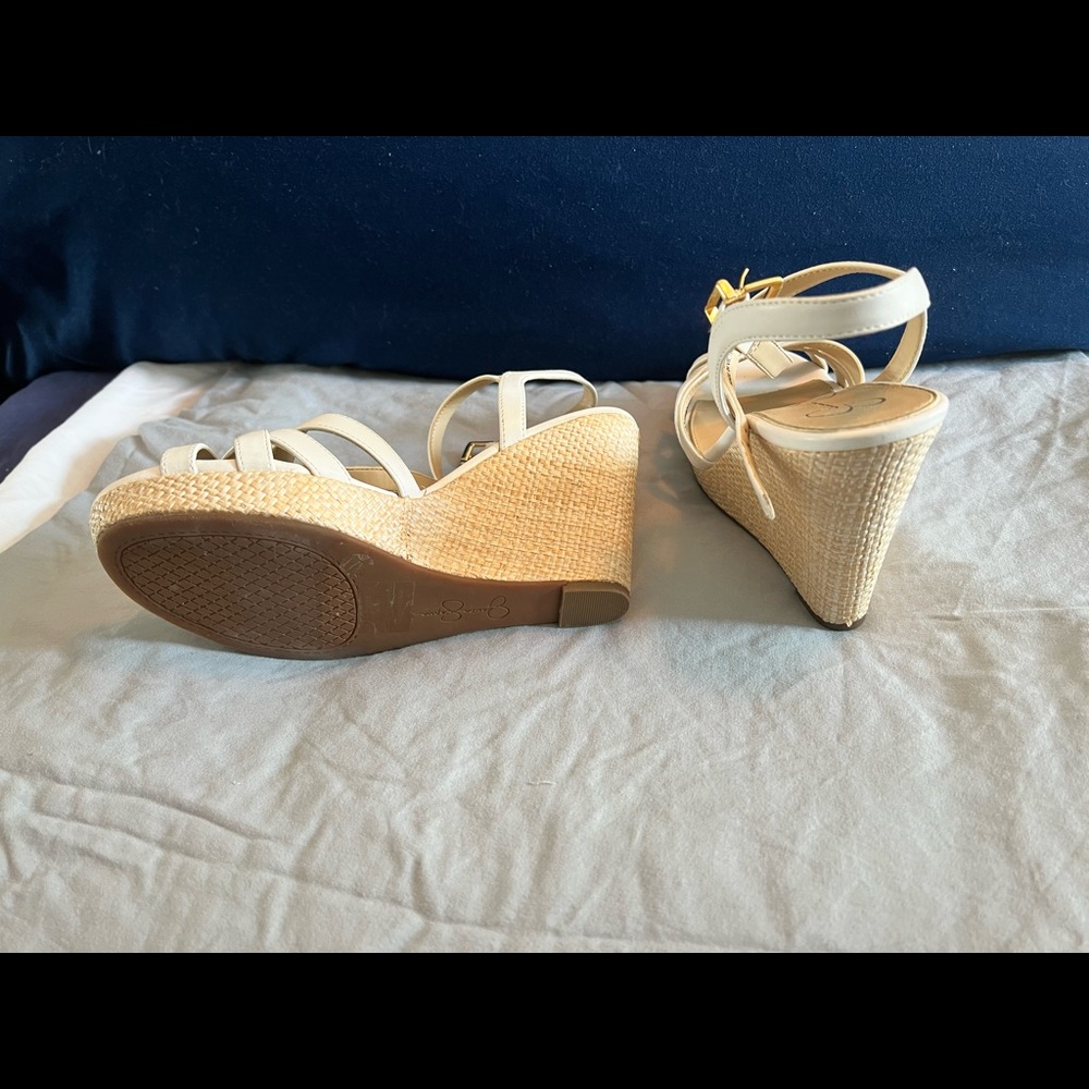 Jessica Simpson Javawn Wedge Sandals - New